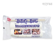 구워먹는 마시멜로우 160g bbq 머쉬 마쉬 캠핑 간식, 1개