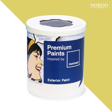 노루페인트 팬톤 실외 벽면 저광 페인트, 13-0640 Acacia, 1L, 1개