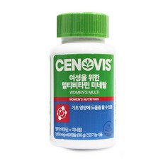 세노비스 여성용 멀티비타민미네랄, 60정, 1개