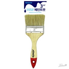 다용도 3인치 페인트붓 도색 작업용 유성 페인트칠 방문 셀프페인팅