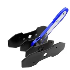 렌치 캘리퍼 패드 브레이크 프레스 공구 자동차 라쳇 피스톤 압축기 스프레더 수리 및 설치 빨간색, Blue
