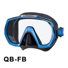 游龍潛水 TUSA FREEDOM ELITE M-1003 黑矽膠 單面鏡 潛水專用 單面鏡設計 視野寬廣, QB-FB