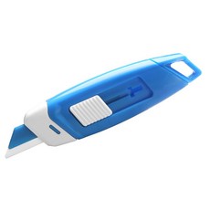 르베르 언박싱 안전한 자석 세라믹 택배칼, 블루, 1개