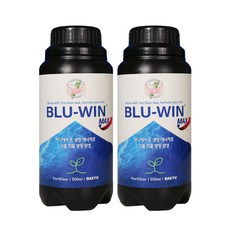 블루윈 맥스 비료 식물 영양제 관주 배추 마늘 양파 시금치 쪽파 고추 상추 감자 텃밭 나무 딸기 고구마 액상, 2개, 500ml 2개, 500ml