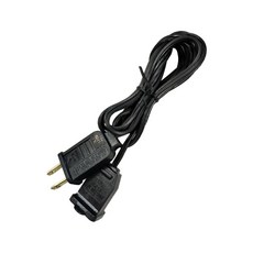 G40 燈串延長線 1.8米 調光線 延長座, 延長插座 / 黑線, 1個
