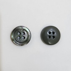 유화 화산송이 항균 기능성 각테 단추 11.5mm 10개 19컬러, 12 카키