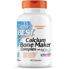 닥터스베스트 칼슘 Bone Maker 컴플렉스 with MCHCal 180캡슐, 180정, 1개