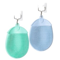 때타올 장갑 실리콘 때 밀기 샤워 글러브, 민트054640CM, 1개, 1개입