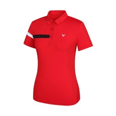 [Callaway]企劃女款拼色翻領短袖T恤 CWTYJ6662-500_G