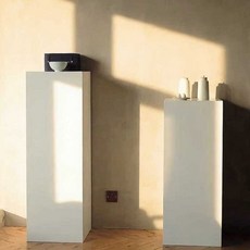 조각품 전시대 사각스탠드 상품진열대 전시회 박물관, 3. 30x30x100cm