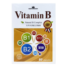 Convince Vitamin B 天然來源維生素B群膠囊, 1個