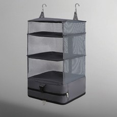 여행용 걸이형 수납함 매직 파우치 옷장정리 접이식, 1개, FREE