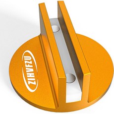 범용 마그네틱 핀치 웰드 잭 패드 알루미늄 홈 핀치 웰드 잭 어댑터 및 프레임 레일 프로텍터 0.4 슬롯 홈이 있는 자동차 잭 어댑터, 1