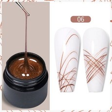 솔리드 네일 글루 투명 1.15ML 네일 젤 팁 기능 아트 연장용 매니큐어 바니시, 1개