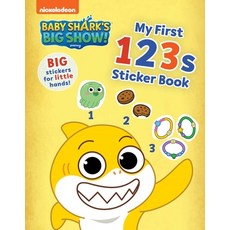 (영문도서) Baby Shark's Big Show!: My First 123s Sticker Book: Big Reusable Stickers for Kids Ages 3 to 5 Paperback, Buzzpop, English, 9781499812497