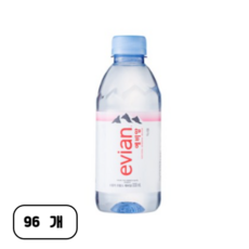 에비앙 생수, 330ml, 96개