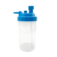 來而康 貝斯美德 (未滅菌) PN-1132 偏心鎖牙 HB-72442 藍色 500cc 氧氣潮濕瓶, 1個