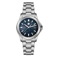 산마틴 39mm 길로슈 MOP 다이얼 가다 시계 미요타 9015 럭셔리 남성호환 자동 식 10 ATM reloj