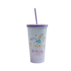 디즈니정품 더피와 친구들 스텔라루 쉐리메이 빨대컵 휴대용 물컵, 1개