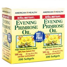 AMERICAN HEALTH 月見草油軟膠囊, 1個, 400 件