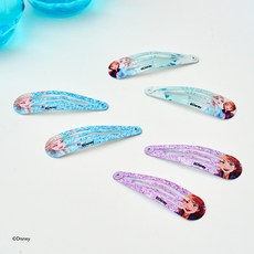[MODERN HOUSE 중계점] 디즈니 엘사 헤어 똑딱핀 세트 6P RD8125030