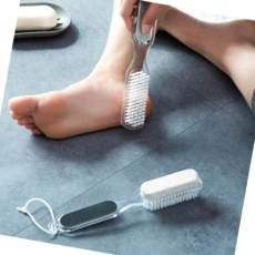 각질여왕 세신사 각질 발바닥 제거솔 브러쉬 묶은때 발마사지