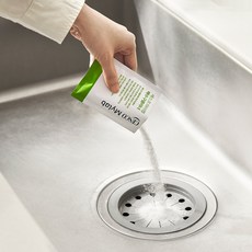 세스코 마이랩 배수구 클리너 (40g x5개입) 싱크대 화장실 하수구 냄새 청소 세정제, 1개, 40g
