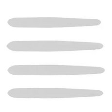 자동차 문짝 스크래치 방지 스티커 투명 핸들 보호 페인트 표면 필름 액세서리 데칼, transpa nt L 4PCS