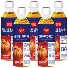 햇반 레드빈 호박차 500ml, 5개