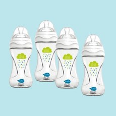 [4P] 누비타 아기젖병 신생아 배앓이방지 젖병 쿼드팩, [4P] 화이트 250ml, 1개
