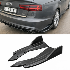 M퍼포먼스 리어 범퍼 스플리터 AMG 감성, 1개, 카본패턴