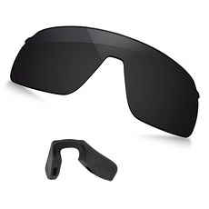 TRUSHELL 편광 교체 렌즈 | Oakley Sutro Lite OO9463 선글라스용 노즈 패드 다크 블랙 - 편광