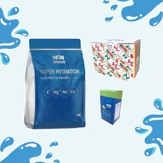 WiNSPORTS 電解質能量粉末 1KG 全素, 1個, 10克/20入一盒(2027.08),百香果