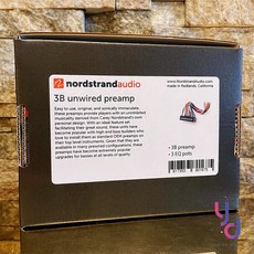 Nordstrand 貝斯前級等化器 專業焊接電路 提升音色品質, 1個, 3 Band Unwire
