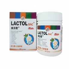 LACTOL BAC 樂多寶 活性腸益粉 犬貓用益生菌, 1個, 100g