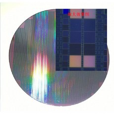 반도체웨이퍼 과학교육 집적회로 CPU 칩 IC CMOS, p.형광녹색