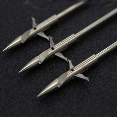 Vajra 상어다트낚시장비슬링샷액세서리사냥슈팅투석기다트스테인레스스틸화살촉, 10개, 1개