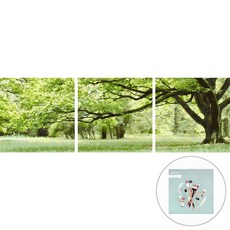 Artjoy DIY 傑作繪畫 3 步套裝 50x50cm, 綠色