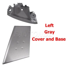 푸조 호환 107 용 자동차 그레이 내부 핸들 커버 toyota 호환 Aygo Citroen C1 2005-2014 BYD F0 도어 버클, 01 CHINA, 01 LH Cover and Base