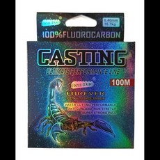 플루오로카본 코팅 낚시 와이어 초강력 일본 소재 0.14/0.18/0.50/0.25/ 0.60/ 0.70mm 용품, 02 0.60MM, 02 fluorocarbon coated