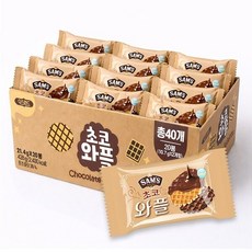 오즈랜드 초코와플 428g(총40개/10.6gX2개입X20봉), 20개, 10.6g