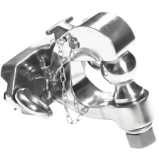 토피움 트레일러 조절식 견인고리 커플러 견인볼 히치 리시버 볼마운트, 주철원본, 1개