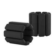 LUAZ 手腕腳踝沙袋配重帶, 500克, 黑色