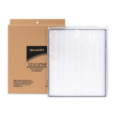 夏普 FZ-E10THF 空氣清淨機 HEPA 集塵過濾網 適用於DW-E10FT-W, 1個