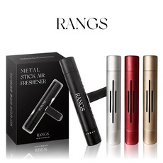 랑스 메탈스틱 차량용 송풍구 방향제 1+1, 블랙, 스윗블랙체리, 1세트