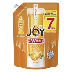 ultra Joy W快速強力潔淨洗碗精Tube型補充包 橙香, 1包