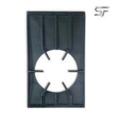 업소용 가스렌지 2열 측면 상판 495x300 간택기 주물 화구 석쇠, LPG, 2열 측면 상판 (495x300)