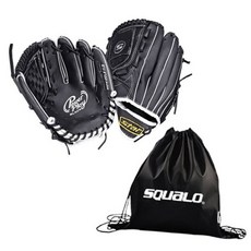 스타 야구글러브 파워플레이(블랙) 11.5인치 N WG4100L5-03 스쿠알로 파우치 포함
