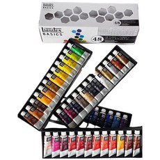 Liquitex麗可得Basic壓克力顏料22ml 48色套裝組, 詳見包裝