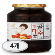 꽃샘 참조은 꿀대추차, 1kg, 4개, 1개입
